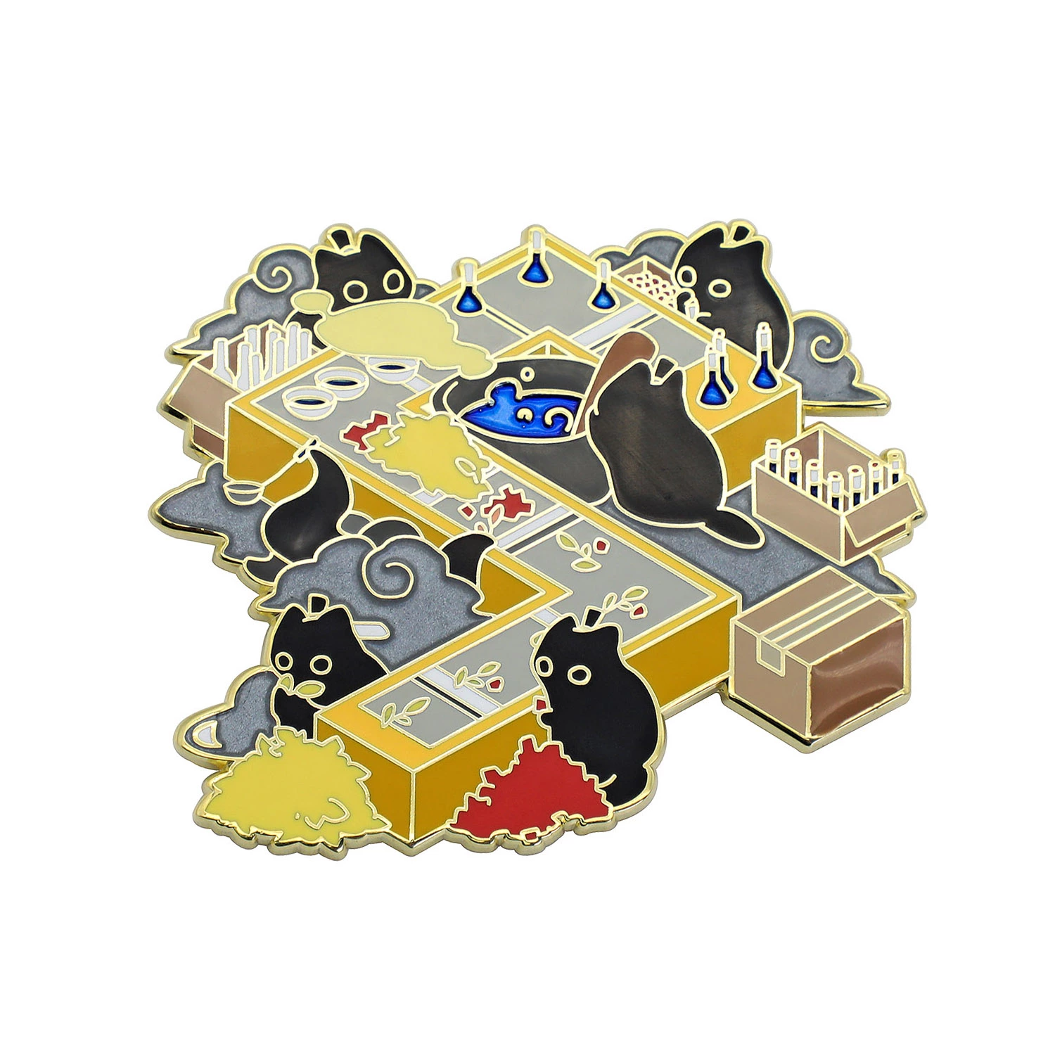 Cartoon/Anime Enamel Lapel Pin